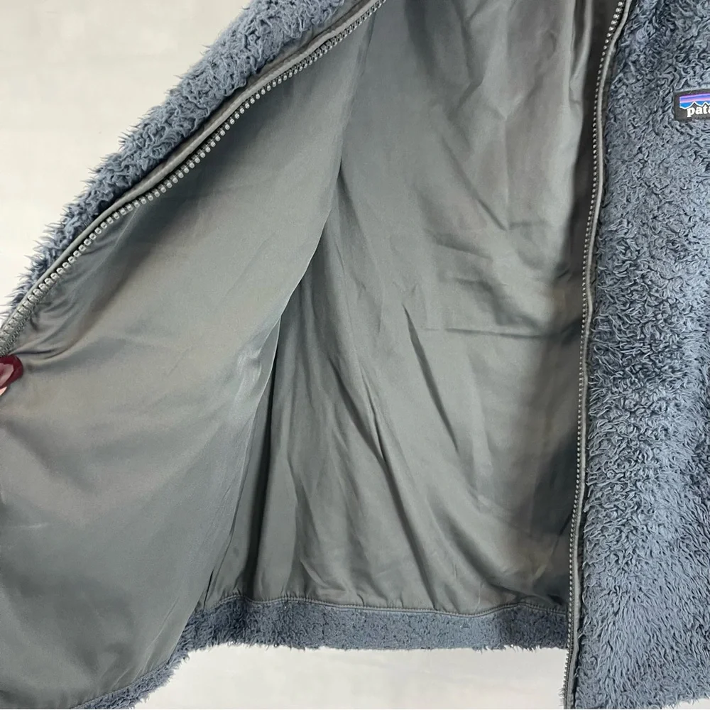 Patagonia Women’s Medium Fleece Zip-Up Vest‎ Gray Sherpa Outdoor Core Piece